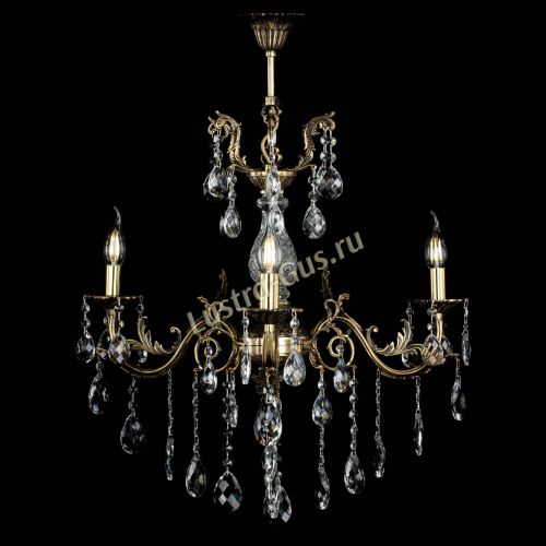 Люстра бронзовая Кассандра Алфея №3/2 баден в Иваново Гусь Хрустальный