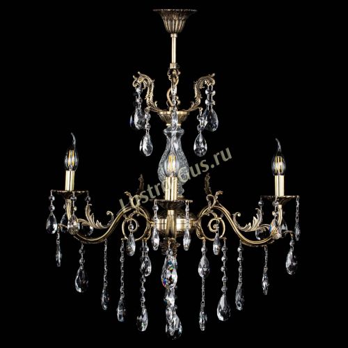 Люстра бронзовая Кассандра Алфея №3/2 журавлик в Иваново Гусь Хрустальный