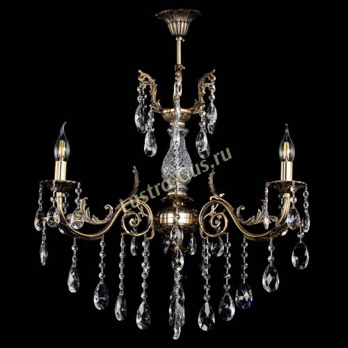 Люстра бронзовая Кассандра Алфея №3/2 журавлик в Иваново Гусь Хрустальный