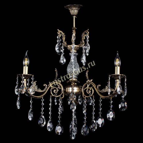 Люстра бронзовая Кассандра Алфея №3/2 звездочка в Иваново Гусь Хрустальный