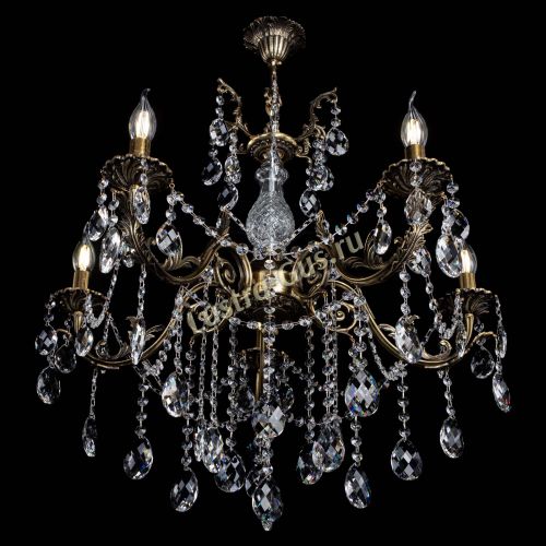 Люстра бронзовая Кассандра Алфея №5/1 баден в Иваново Гусь Хрустальный