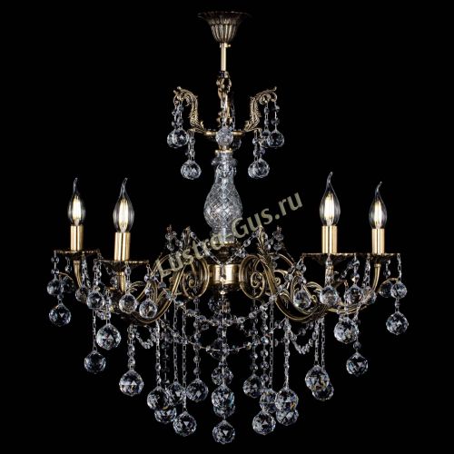 Люстра бронзовая Кассандра Алфея №5/1 шар в Иваново Гусь Хрустальный