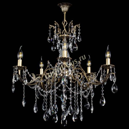 Люстра бронзовая Кассандра Алфея №5/1 журавлик в Иваново Гусь Хрустальный