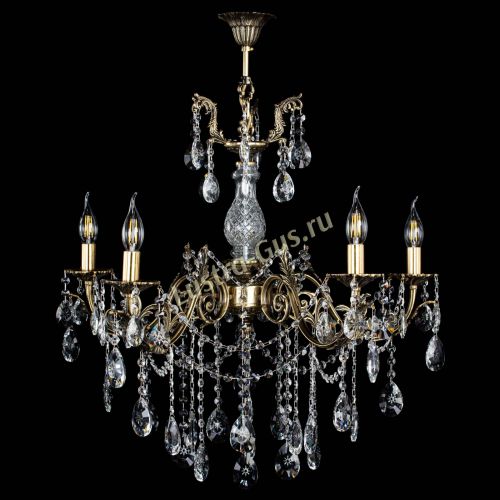 Люстра бронзовая Кассандра Алфея №5/1 звездочка в Иваново Гусь Хрустальный