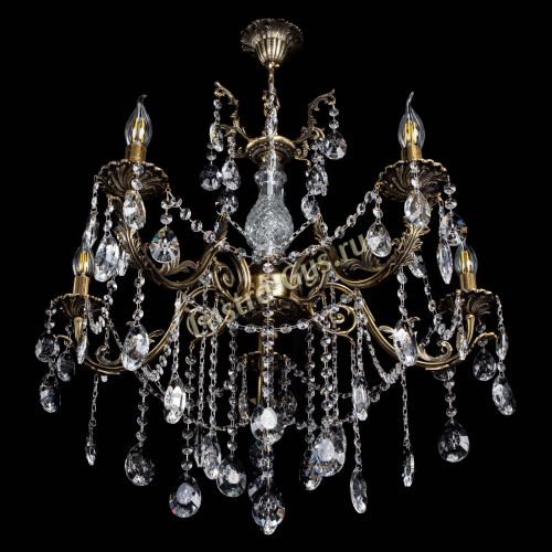 Люстра бронзовая Кассандра Алфея №5/1 звездочка в Иваново Гусь Хрустальный