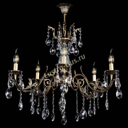Люстра бронзовая Кассандра Алфея №5/2 баден в Иваново Гусь Хрустальный
