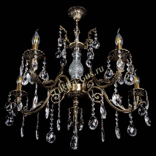 Люстра бронзовая Кассандра Алфея №5/2 баден в Иваново Гусь Хрустальный