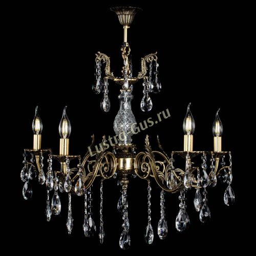 Люстра бронзовая Кассандра Алфея №5/2 журавлик в Иваново Гусь Хрустальный