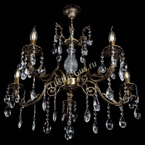 Люстра бронзовая Кассандра Алфея №5/2 журавлик в Иваново Гусь Хрустальный