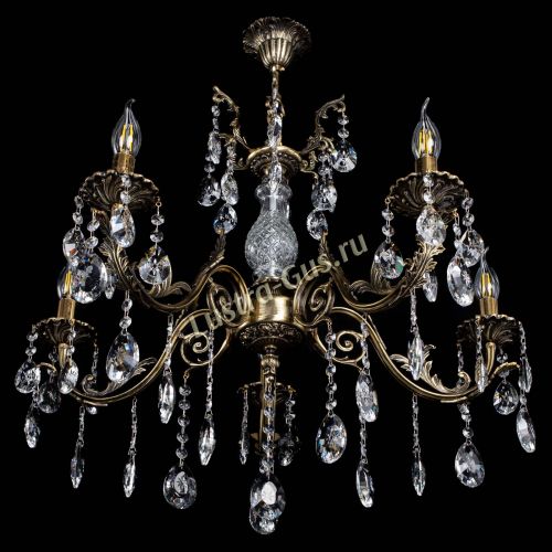 Люстра бронзовая Кассандра Алфея №5/2 звездочка в Иваново Гусь Хрустальный