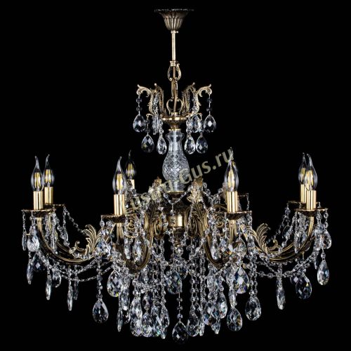 Люстра бронзовая Кассандра Алфея №8/1 баден в Иваново Гусь Хрустальный