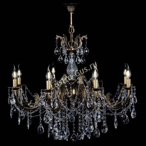 Люстра бронзовая Кассандра Алфея №8/1 баден в Иваново Гусь Хрустальный