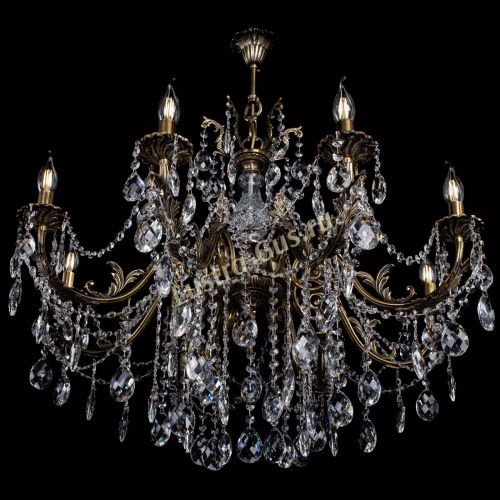 Люстра бронзовая Кассандра Алфея №8/1 баден в Иваново Гусь Хрустальный