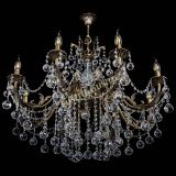 Люстра бронзовая Кассандра Алфея №8/1 шар в Иваново