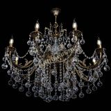 Люстра бронзовая Кассандра Алфея №8/1 шар в Иваново