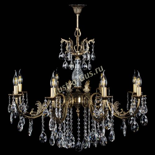 Люстра бронзовая Кассандра Алфея №8/2 баден в Иваново Гусь Хрустальный