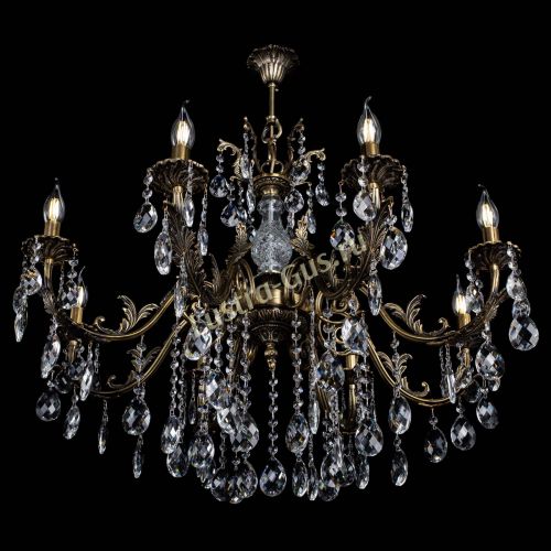 Люстра бронзовая Кассандра Алфея №8/2 баден в Иваново Гусь Хрустальный