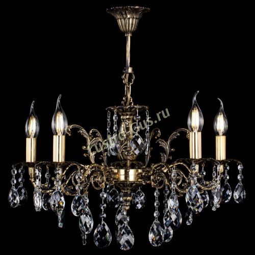 Люстра бронзовая Муза №5/2 баден в Иваново Гусь Хрустальный