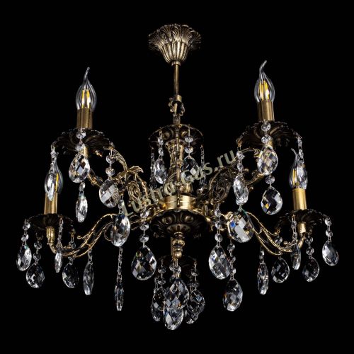 Люстра бронзовая Муза №5/2 баден в Иваново Гусь Хрустальный