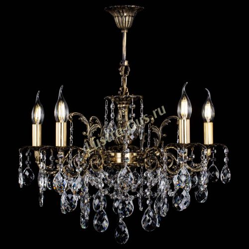 Люстра бронзовая Муза №5 баден в Иваново Гусь Хрустальный