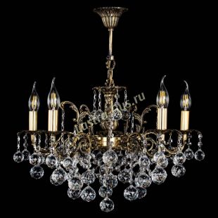 Бронзовая люстра Люстра бронзовая Муза №5 шар