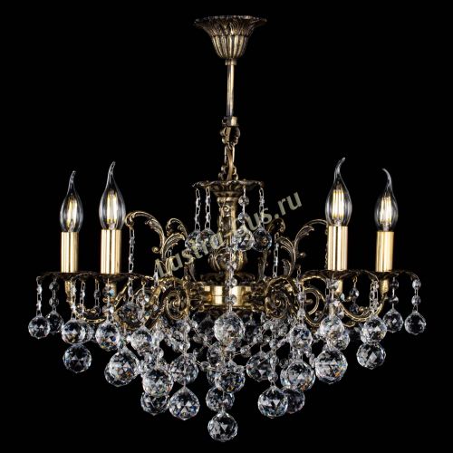 Люстра бронзовая Муза №5 шар в Иваново Гусь Хрустальный