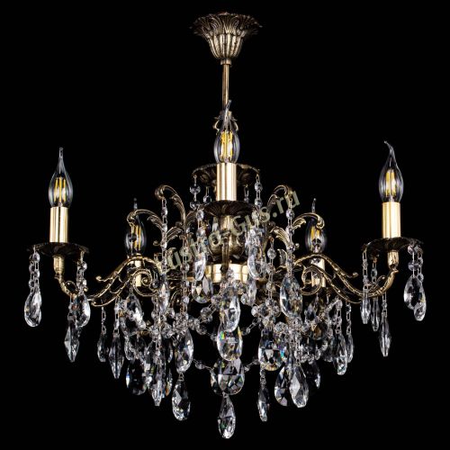 Люстра бронзовая Муза №5 журавлик в Иваново Гусь Хрустальный