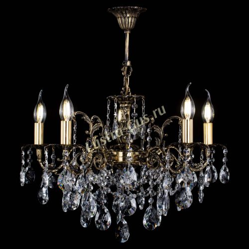 Люстра бронзовая Муза №5 звездочка в Иваново Гусь Хрустальный