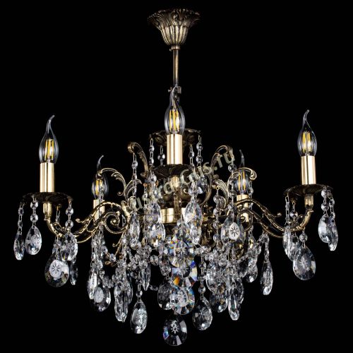 Люстра бронзовая Муза №5 звездочка в Иваново Гусь Хрустальный