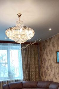 Люстра Кольцо Классика 6 ламп с подвесом в Иваново отзыв и фото покупателя
